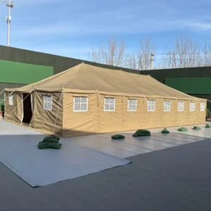 12x6M 30 40 People Marquee Heavy Duty Canvas Desert Camping Tent for Sale Easy to Assemble