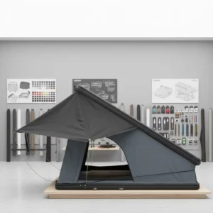 135cm/145cm Width Off-Road Overland Car Rooftop Tent, Windproof Waterproof Soft or Hard Shell