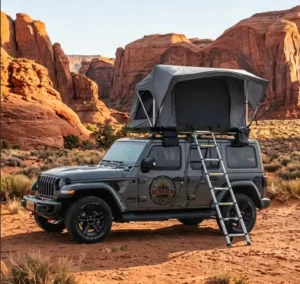 15 Years Factory Four Season Quick Automatic Opening Double Layer 2 4 Person Soft Shell Roof Top Tent Waterproof Oxford for 4×4