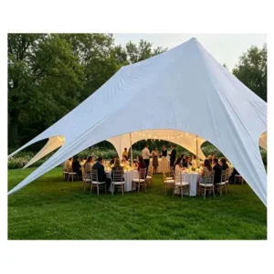 150 People Big Size 59ft X 47ft X 20ft 600D PU Oxford Large Size Double Tops Star Tents for Events Outdoor Parties