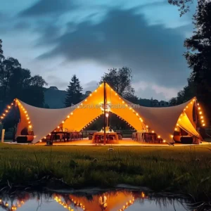 150-Person Free-Style Flexible Outdoor Bedouin Stretch Tent for Festival Events