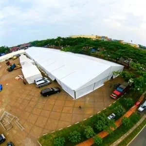 15X40m Trade Show Wedding Party Tent Transparent Romantic Wedding Anniversary Event Tent