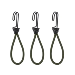 15cm Tent Canopy Elastic String Clip and Drawstring Stake Binding