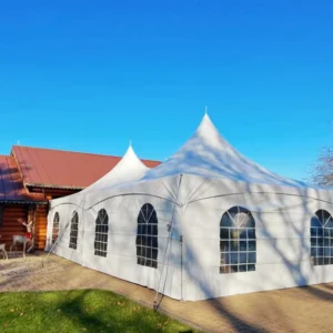 15×15′ 20×20′ 20×40′ Aluminum Frame Marquee High-Peak Cable-Cross Tent for Outdoor Wedding Party Events