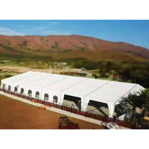 15x40m High Quality Trade Show Party Tent Waterproof White Waterproof Church Tent