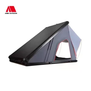 160*210*100CM Waterproof Vehicle Tent with Aluminum Support Poles Breathable Soft Top Rooftop Tent for Summer Car Camping