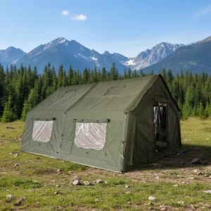 17.2 Extended Inflatable Waterproof Portable Camping Tent 1 Bedroom 1 Living Room JTS