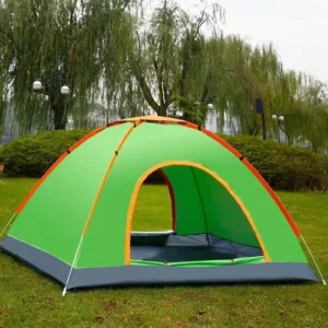 170T Silver-Coated Polyester Ultralight Four-Season 1-2 Person Outdoor Dome Automatic Pop-up Camping Tent