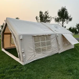 18 Square Meters House Air Tents Two Rooms Comfortable Waterproof Camping Inflatable Tent OEM ODM Outdoor Tent
