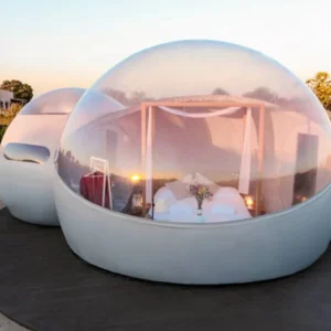 1pcs Starting Mobile Transparent Inflatable Bubble Tent PVC Tarpaulin Clear House Greenhouse