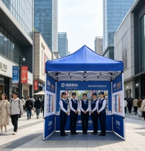 2*2m Canopy Trade Show Tent Pop up Outdoor Event Advertising Tent
