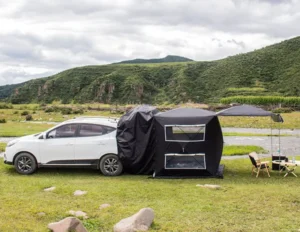 2 3 People Tent Outdoor Car Tail Tent Off road Vehicle Dual purpose Skyline Automatic Quick Open Rainproof Camping