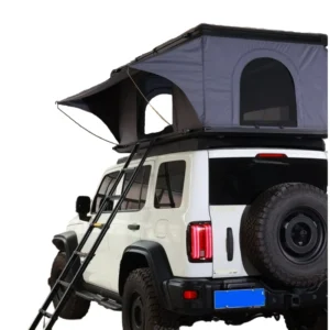 2-3 Person Aluminum Hard Shell Rooftop Tent for Vans, Jeeps, SUVs, and Trucks