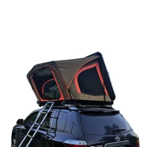 2 3 Person Aluminum Hardtop Hardshell Rooftop Tents Hard Shell RTT Wedge Roof Top Tent for Outdoor Camping
