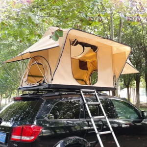 2-3 Person Automatic Fast-Opening Aluminum Profile Car Rooftop Tent for SUV