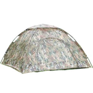 2-3 Person Four-season Waterproof Quick Automatic Opening Polyester Field Style Camouflage Outdoor Glamping Dome Tent