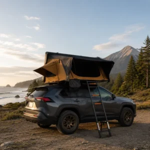 2 3 Person Hard Shell Rooftop Tent for SUV Quick Automatic Setup Waterproof Roof Top Tent for Outdoor Overlanding