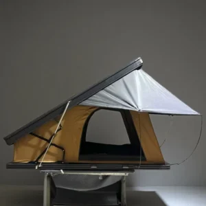 2 3 Person Pop up Aluminum Hardshell Waterproof Roof Top Tent with Quick Automatic Opening for 4 Seasons Adventures