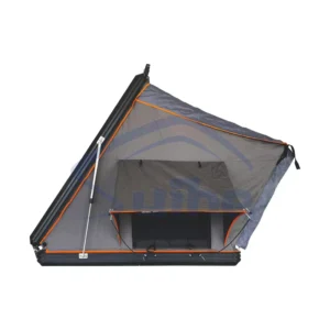 2 3 Person Roof Top Tent Oxford Fabric Aluminum Hard Shell Camping Outdoor Easy to Build Rooftop Tent Cars