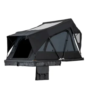 2-4 Person Aluminum Four-Season Double-Layer Waterproof Rooftop Tent with Automatic Opening