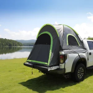2 Adult Truck Bed Vehicle Tent Pickup Truck Tent Outdoor Camping Tent Portable Sun Rain Shelter Oxford Fabric Camping Tent