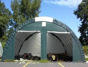 2-Car Storage Shelter Canopy Warehouse Tent
