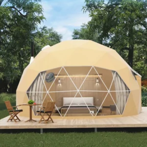 2 People Waterproof Winter Dome Tent House Glamping Igloo