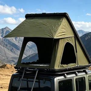 2 Person Four Season Outdoor Camping Equipment 4×4 SUV Waterproof Aluminum Hard Shell Car Rooftop Tent