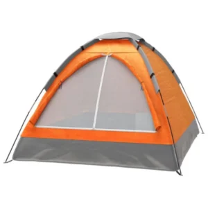 2-Person Lightweight Extended Summer Camping Tent with Rain Fly and Carrying Bag, 200x150x110cm