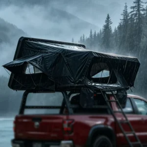 2 Person Quick Setup Side Opening 4×4 SUV Waterproof Lightweight ABS Hard Shell Rooftop Tent