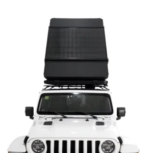 2 Person Rooftop Camping Tent Lightweight for Pickup SUV 4×4 Overland Outdoor Truck Off Road Adventures with 300W Solar Panel