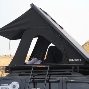 2-Person Waterproof 4WD Car Camping Aluminum Hard Shell Rooftop Tent