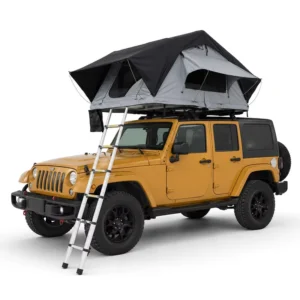 2 Person Windproof Aluminium Inflatable Hard Shell Rooftop Tent