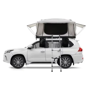 2.0M Side folding Model ABS Automatic Outdoor Car Self Driving Tour Off Road Hard Shell Folding Camping Roof Tent Four Season