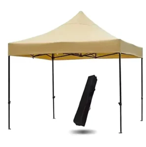 2.5×2.5 Meter Outdoor Four-Corner Folding Tent with Automatic Frame for Events and Exhibitions
