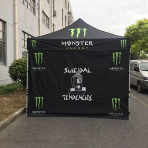 2.5×2.5m Aluminum Frame Polyester Fabric Outdoor Gazebo Canopy Tent for Events