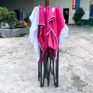 2.5×2.5m Foldable Iron-Pipe Outdoor Event Canopy Tent