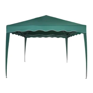 2.6x3M Outdoor Pop-Up Folding Gazebo, Aluminum Frame, Polyester, Eco-Friendly Windproof, Customized Colors