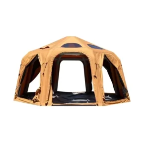 20㎡+ Flying Saucer Spherical Tent TC Cotton Quick-Opening Pop-up Family Camping Dome Tent Outdoor Portable