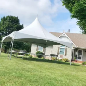 20 x 30 ft Factory Direct Aluminum High-Peak Roof Polygon Marquee Tent for Party Events