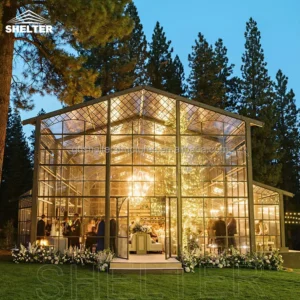 20 x 40 White Outdoor Transparent Wedding Party Event Tent