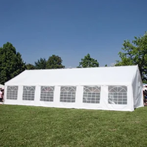 2040ft Heavy Duty Four-Season PVC Party Tent White Outdoor Wedding Marquee Canopy 2000-3000mm Waterproof UV-Resistant