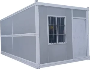 20FT Customized Folding Container House Prefab Shelter for Emergency Site Accommodation CE Certified Portable