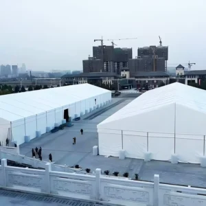 20X30m Outdoor Sports Auto Show Trade Show Marquee Heavy Duty Single Layer Metal Frame PVC Exhibition Tent for Big Events
