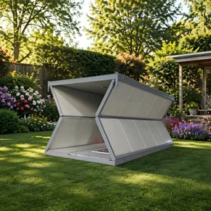 20ft Expandable Collapsible Steel Modular Container House for Emergency Shelter and Disaster Relief Housing
