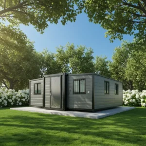 20ft Folding Packable CE Certified Prefab Container House for Emergency Site Accommodation