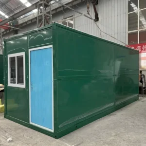 20ft Quick Install Prefab Container House for Emergency Housing and Modular Construction Site Office