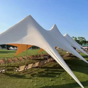 20m Durable Outdoor UV Resistant Sun Shade Marquee Party Canopy Tent for 80 Persons Outdoor Event Activities