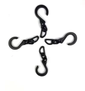 20mm Safe Plastic Tent Pole Hook Clip Swivel Clasp Webbing Strap Buckle Camping Accessories