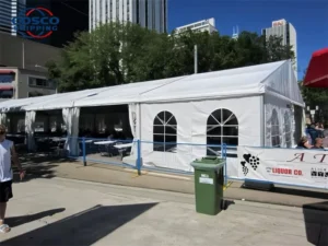 20×20 10×30 Outdoor Traditional Waterproof A-Shaped Wedding Festival Marquee Party Tent for 200-300 People